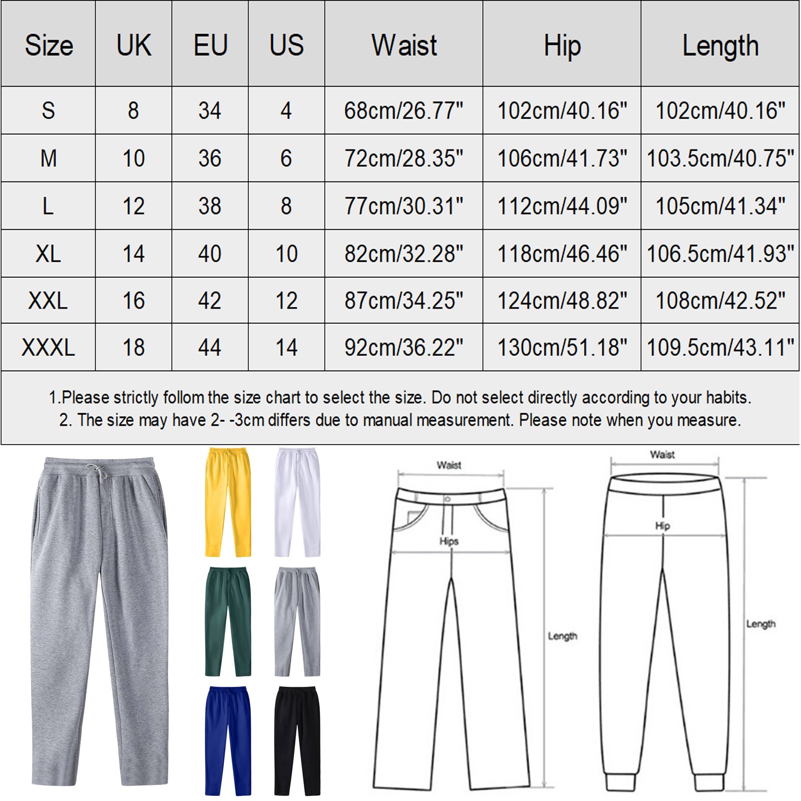 thumbnail image 3 of Pantalones deportivos anchos con forro polar para mujer: pantalones de yoga de cintura alta con bolsillos, cintura elástica fruncida para entrenamientos informales, 3 of 4